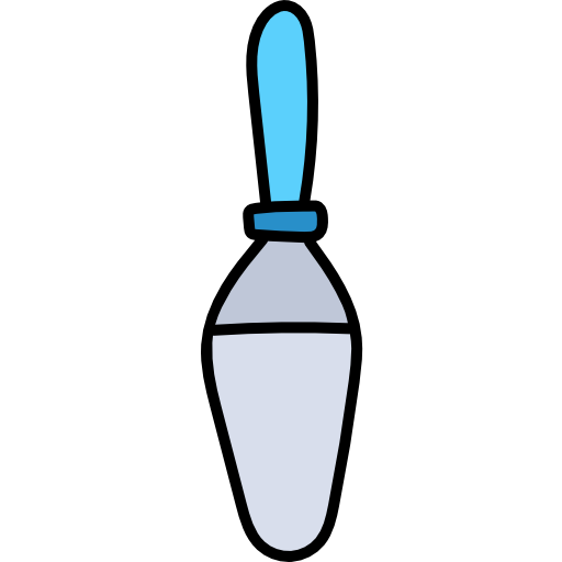espátula Hand Drawn Color icono