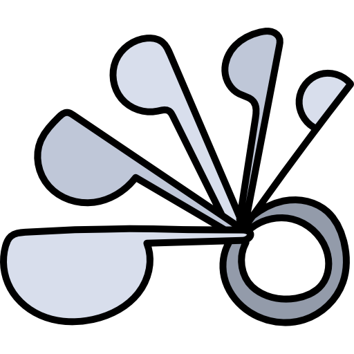 cucchiaio Hand Drawn Color icona