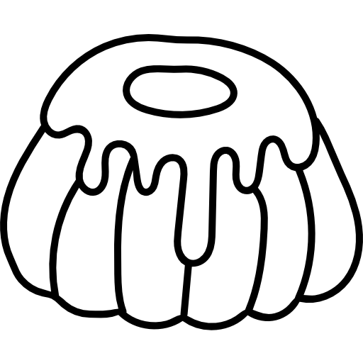 biskuitkuchen Hand Drawn Black icon