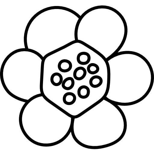un pan Hand Drawn Black icono