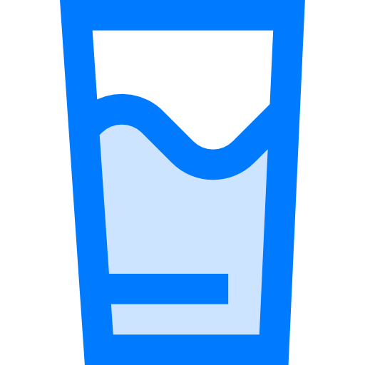 verre d'eau Vitaliy Gorbachev Blue Icône