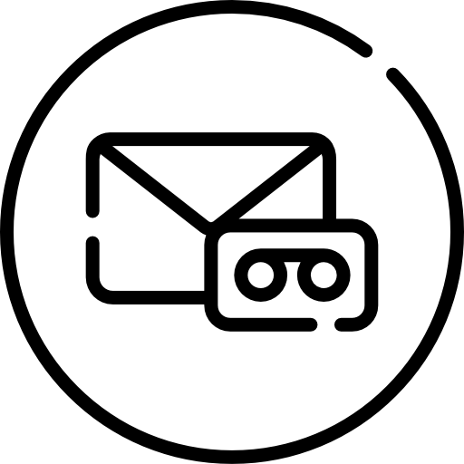 ボイスメール Special Lineal icon