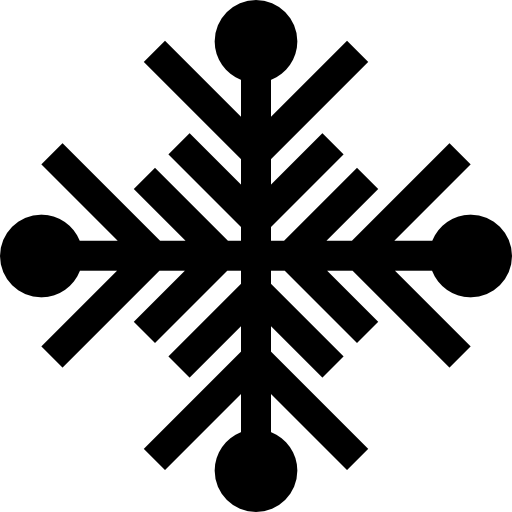 schneeflocke Basic Straight Filled icon