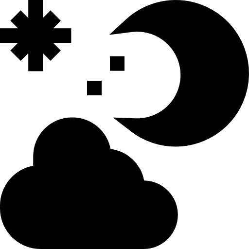 huracán Basic Straight Filled icono