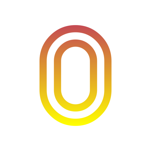 nul Generic gradient outline icoon