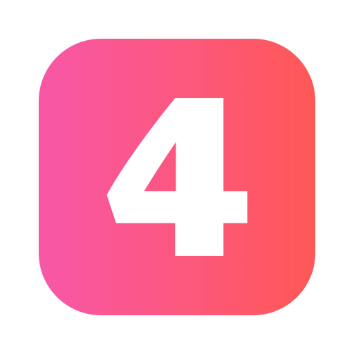 cztery Generic gradient fill ikona
