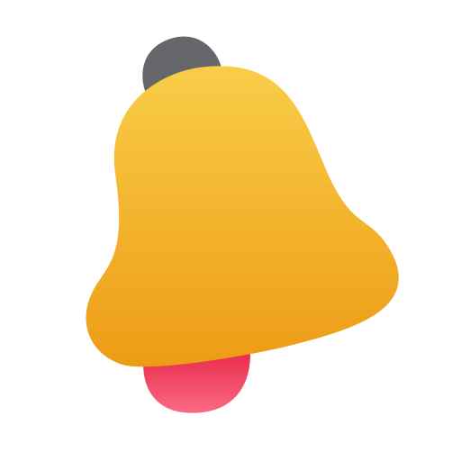 benachrichtigungsglocke Generic gradient fill icon