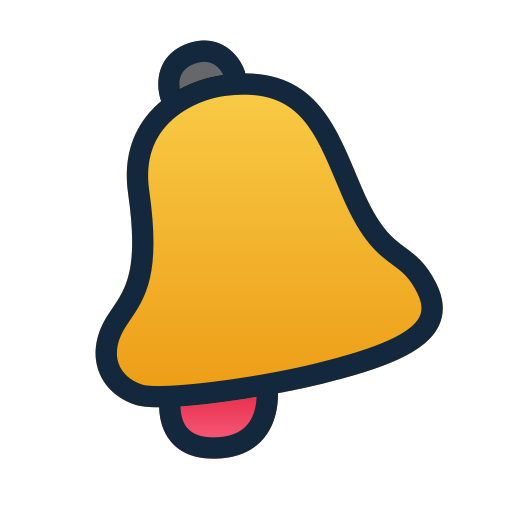Notification bell Generic gradient lineal-color icon