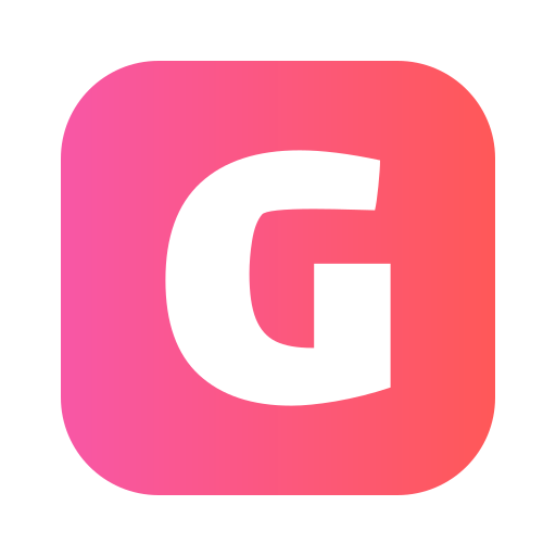 G Generic gradient fill icon