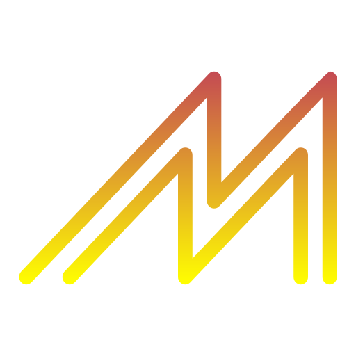 metro Generic gradient outline icono