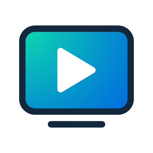 video Generic gradient lineal-color icono