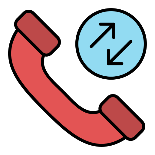 Call transfer Generic color lineal-color icon