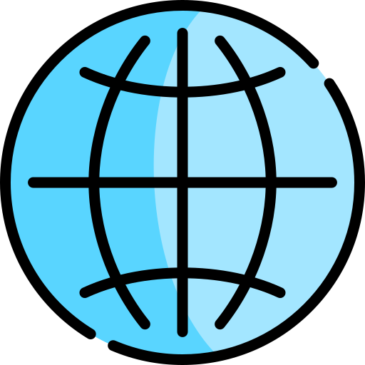 global Kawaii Lineal color icon