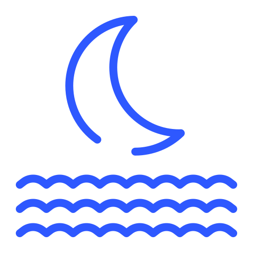 Night Generic color outline icon