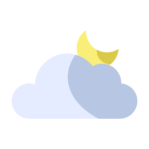 nube Generic color fill icono