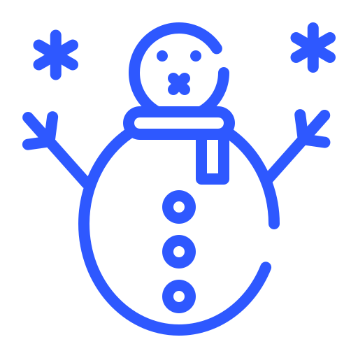 雪だるま Generic color outline icon