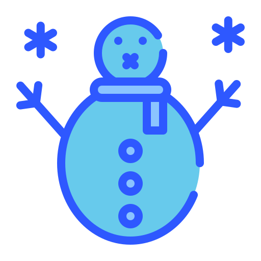 bonhomme de neige Generic color lineal-color Icône