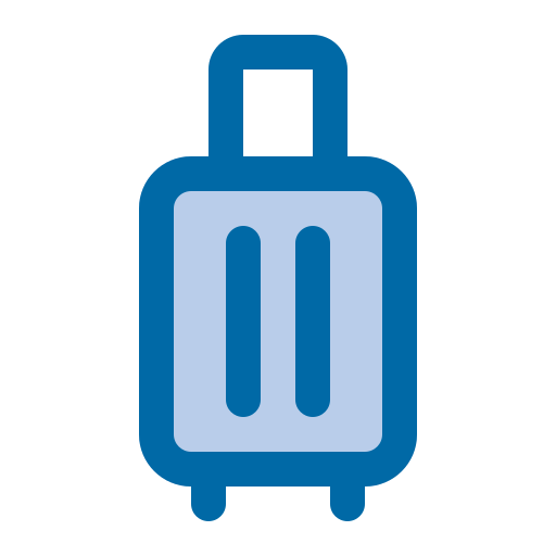 bolsa de viaje Generic color lineal-color icono