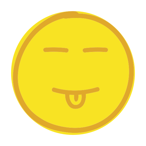 glimlach Generic color hand-drawn icoon