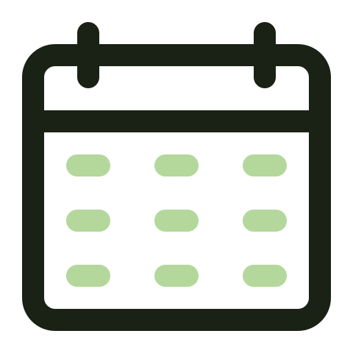 kalender Generic color outline icoon
