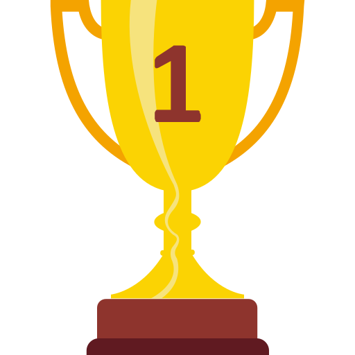 coppa del trofeo Generic color fill icona
