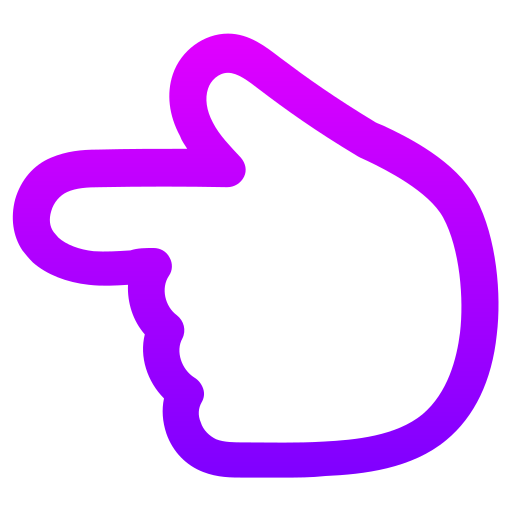 ポインタ Generic gradient outline icon