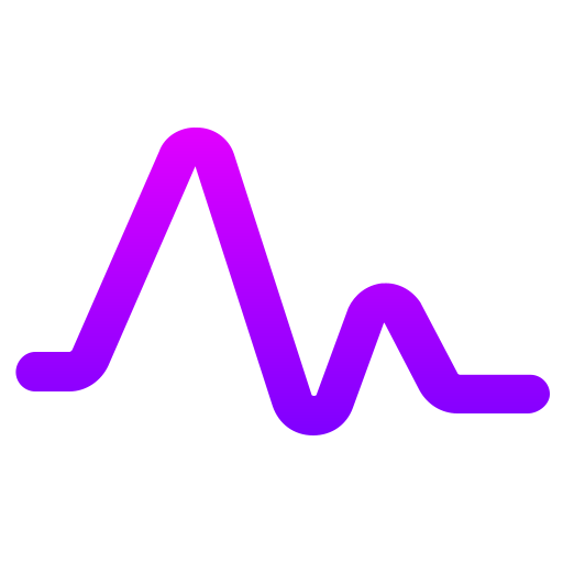 맥박 Generic gradient outline icon