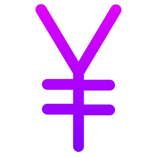 円 Generic gradient outline icon
