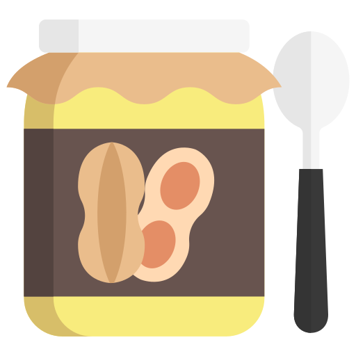 Peanut butter Generic color fill icon
