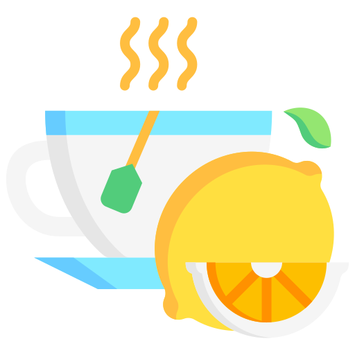 thé au citron Generic color fill Icône
