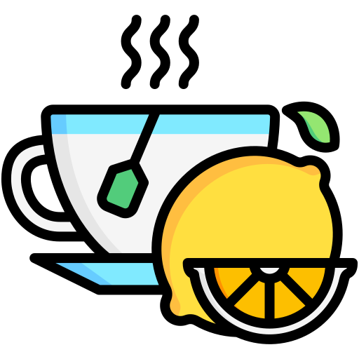Чай с лимоном Generic color lineal-color иконка