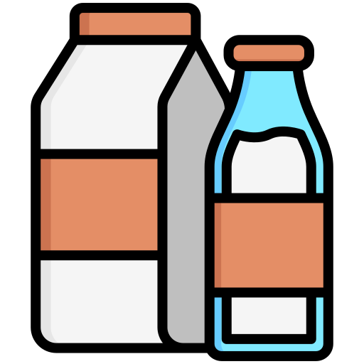 Milk Generic color lineal-color icon