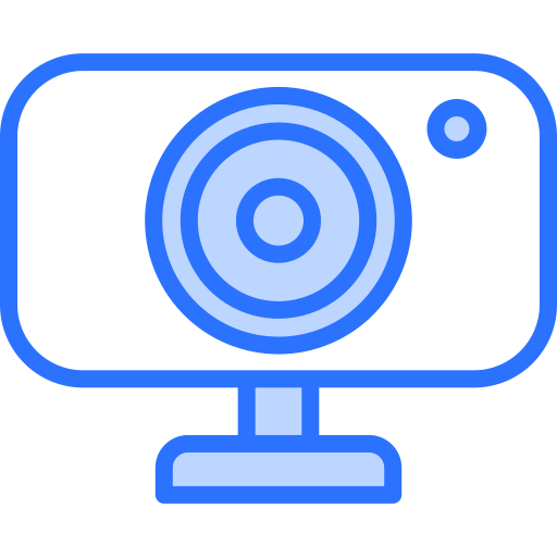 ウェブカメラ Generic color lineal-color icon