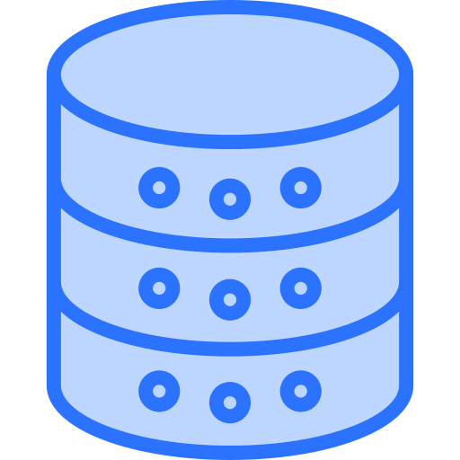 Database Generic color lineal-color icon