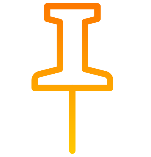 핀 Generic gradient outline icon