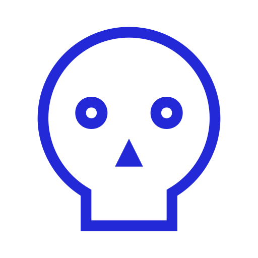 czaszka Generic color outline ikona
