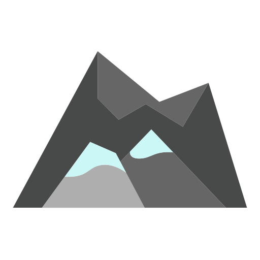 Mountain Generic color fill icon