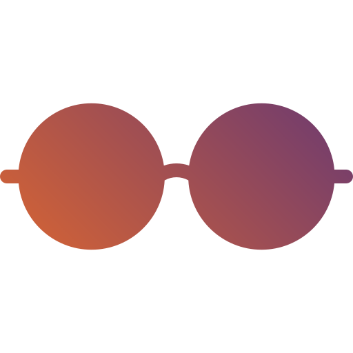 Glasses Generic gradient fill icon