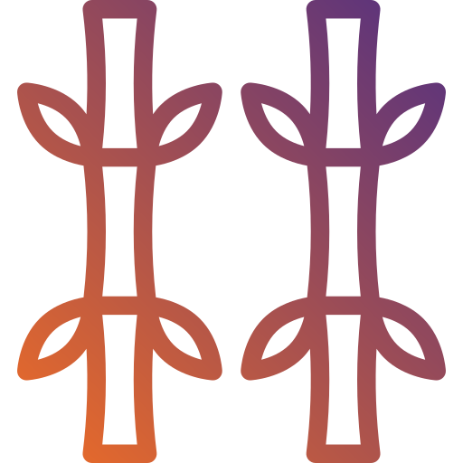 대나무 Generic gradient outline icon