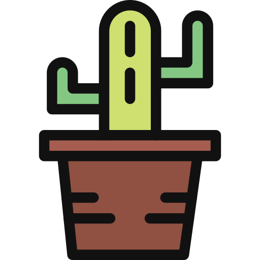 cactus Generic color lineal-color icono