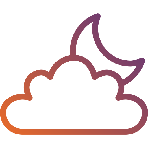 Cloud Generic gradient outline icon