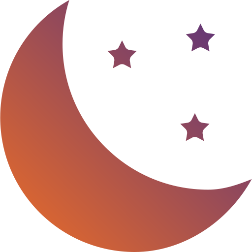 Moon Generic gradient fill icon