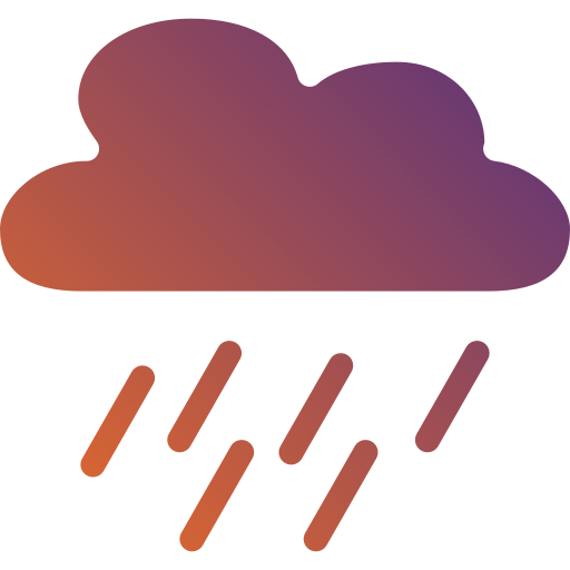 Rain Generic gradient fill icon