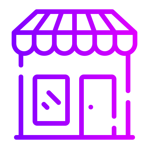 Retail Generic gradient outline icon