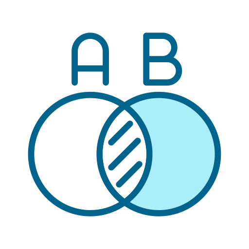 ab-test Generic color lineal-color icoon