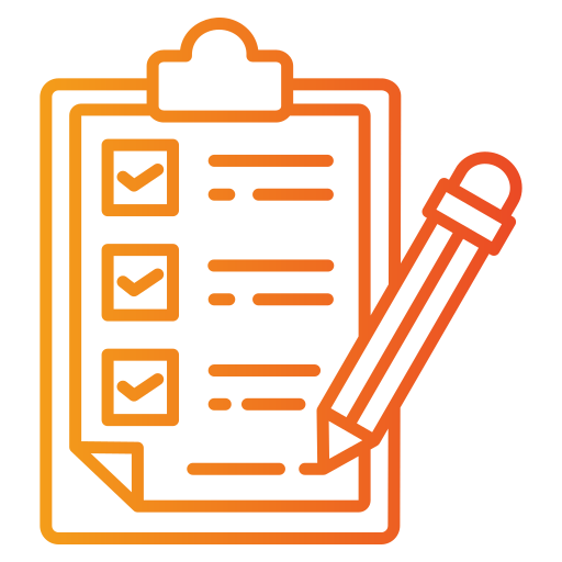 audit Generic gradient outline Icône