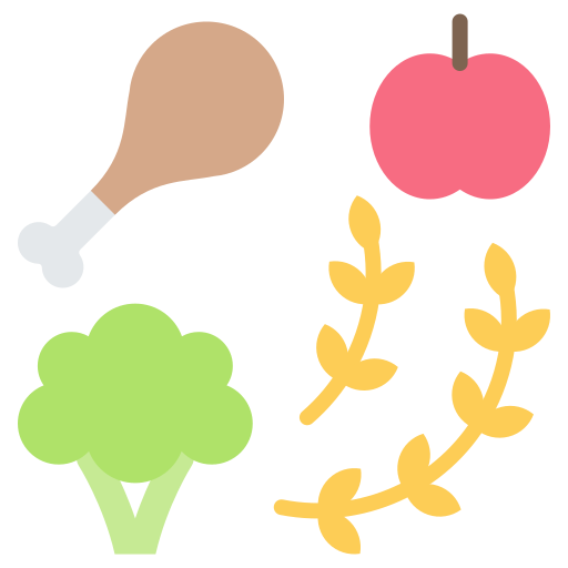 nutrizione Generic color fill icona