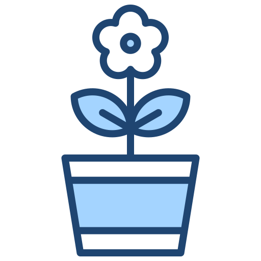 vaso di fiori Generic color lineal-color icona