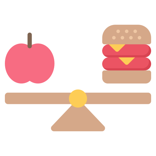 균형 잡힌 식단 Generic color fill icon