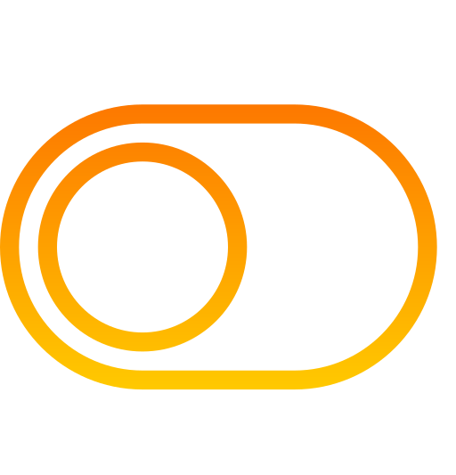 スイッチ Generic gradient outline icon